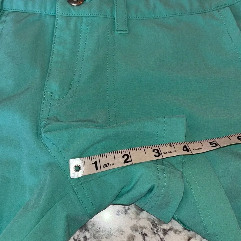 Patagonia women L shorts common threads blue XS/2